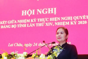 Lai Châu quyết tâm hoàn thành thắng lợi Nghị quyết Đại hội Đảng bộ tỉnh lần thứ XIV, nhiệm kỳ 2020 - 2025