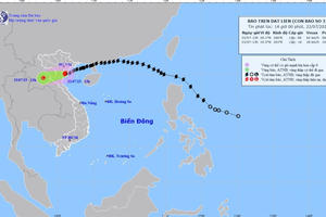 Ảnh hưởng từ cơn bão Wipha, tỉnh Thanh Hoá và Nghệ An mưa lớn