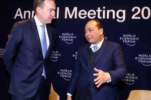 Diễn đàn Kinh tế Thế giới WEF: "Chúng tôi có một khát vọng dân tộc trong phát triển"