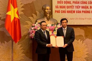 Chủ tịch PVN Trần Sỹ Thanh được điều động công tác làm Phó Chủ nhiệm Văn phòng Quốc hội