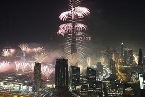 Những màn bắn pháo hoa ấn tượng nhất chào năm mới 2016