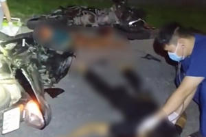 Hai xe máy đấu đầu, 1 thanh niên tử vong tại chỗ