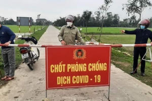 Hà Tĩnh: Cách ly y tế tạm thời 140 hộ dân để khống chế dịch Covid-19