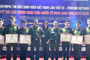 Học viện CSND ‘ẵm’ giải Nhất cuộc thi về lập trình