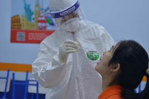 Bắc Ninh tổ chức xét nghiệm Covid-19 cho người lao động đi làm sau Tết