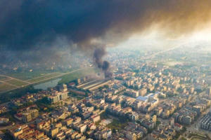 Bắc Giang: Cháy lớn tại công ty may mặc