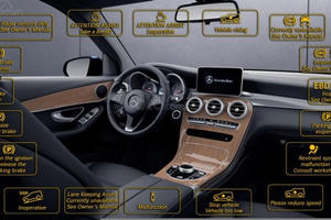Những điều cần biết khi nhìn vào các cảnh báo trên xe Mercedes-Benz