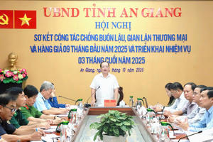 An Giang sơ kết 9 tháng chống buôn lậu, gian lận thương mại và hàng giả, thu nộp ngân sách hơn 211 tỷ đồng