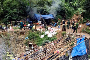 Lâm Đồng: Bị phạt 150 triệu đồng do khai thác vàng không phép