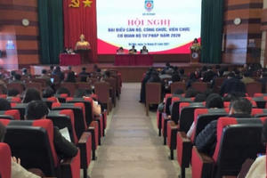 Hội nghị đại biểu cán bộ, công chức, viên chức cơ quan Bộ Tư pháp năm 2020