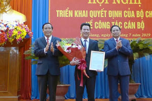 Chân dung tân Bí thư Tỉnh uỷ tỉnh Hà Giang