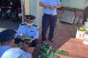 An Giang: Tạm giữ 240 chai dầu gió “nhái” nhãn hiệu của Singapore