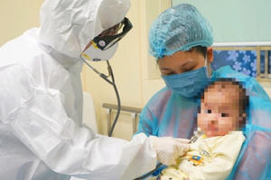 Bệnh nhi nhiễm Covid-19 đã khỏi bệnh và xuất viện