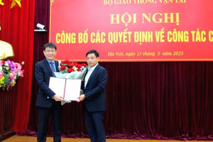 Bổ nhiệm ông Lê Đỗ Mười giữ chức Cục trưởng Cục Hàng hải Việt Nam