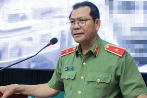 Ông Lê Vinh Quy - Giám đốc Công an tỉnh Đắk Lắk nghỉ hưu trước tuổi