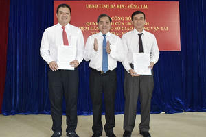 Giám đốc Sở GTVT Bà Rịa - Vũng Tàu làm Bí thư huyện Long Đất