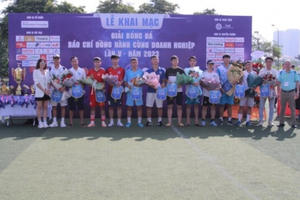 Khởi tranh Giải bóng đá “Báo chí đồng hành cùng Doanh nghiệp” lần thứ V - năm 2023