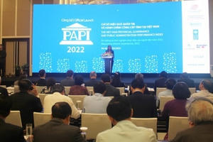 Công bố Chỉ số PAPI năm 2022: Thúc đẩy quá trình đổi mới tư duy, đổi mới chính sách