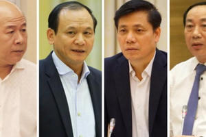 Kỷ luật 4 Thứ trưởng, nguyên Thứ trưởng Bộ Giao thông vận tải