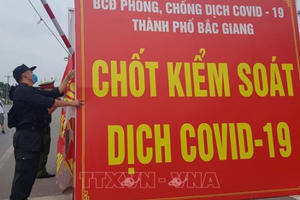 Bắc Giang kiểm soát những người từ vùng dịch đến/về địa phương