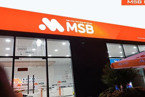 MSB công bố kế hoạch nhận sáp nhập một ngân hàng