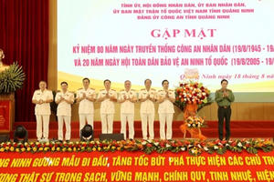 Quảng Ninh kỷ niệm 80 năm lực lượng CAND, tôn vinh những chiến công thầm lặng