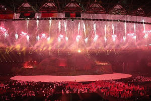 Lễ khai mạc Asiad 18: Những sắc màu rực rỡ