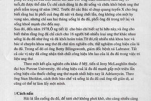 Bài 2: Cây nhà, lá vườn cũng chữa khỏi ung thư