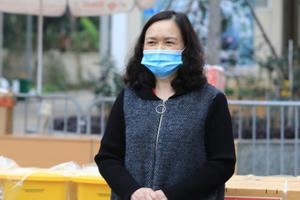 Một tấm gương đầy xúc động giữa tâm dịch