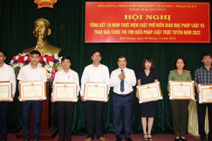 Hải Dương: Các sở ban ngành tích cực tham gia phổ biến giáo dục pháp luật