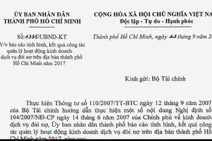 TP HCM kiến nghị Chính phủ cấm dịch vụ đòi nợ thuê