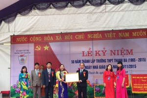 Trường THPT Thanh Ba: 50 năm một mái trường - một chặng đường