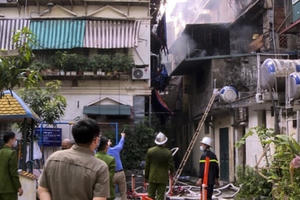 Công an TP Hà Nội khuyến cáo phòng cháy nổ tại khu tập thể cũ