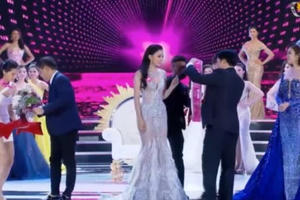 Khoảng khắc đăng quang Hoa hậu Việt Nam 2018