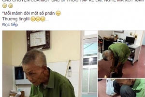 Xúc động tình người qua câu chuyện của sinh viên ngành y đi thực tập