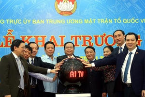 Khai trương Trang thông tin điện tử mới Mặt trận Tổ quốc Việt Nam