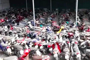 Công an Thanh Hoá thông báo bán đấu giá 7.000 phương tiện vi phạm giao thông