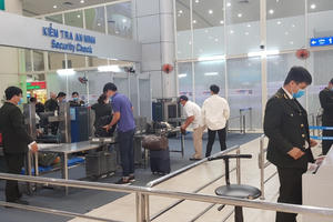 Kiểm soát an ninh hàng không cấp độ 1 trong thời gian tang lễ Tổng Bí thư Nguyễn Phú Trọng