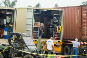 “King Kong 2” tiếp tục bấm máy tại đầm Vân Long, Ninh Bình