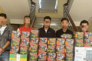 Hà Tĩnh: Khởi tố nhóm đối tượng buôn bán, tàng trữ gần 55kg pháo