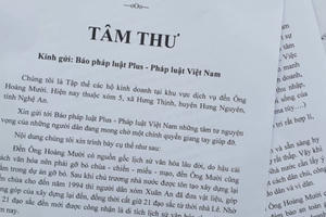 Từ bức tâm thư của các hộ dân tại đền ông Hoàng Mười Từ bức tâm thư của các hộ dân tại đền ông Hoàng Mười