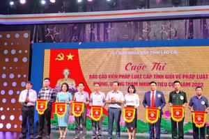 Lào Cai: Khai mạc cuộc thi Báo cáo viên pháp luật cấp tỉnh giỏi về pháp luật phòng chống tham nhũng, tiêu cực năm 2023 Lào Cai: Khai mạc cuộc thi Báo cáo viên pháp luật cấp tỉnh giỏi về pháp luật phòng chống tham nhũng, tiêu cực năm 2023