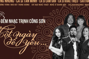 Dàn sao hội tụ trong liveshow "Một ngày để yêu.." về nhạc sĩ Trịnh Công Sơn