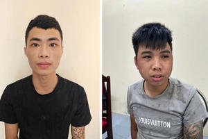 Giật điện thoại giữa đường, hai thanh niên ở Hải Phòng bị bắt sau 6 ngày lẩn trốn