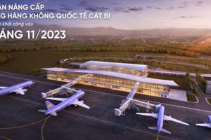 Dự kiến khởi công nhà ga hành khách thứ 2 tại sân bay Cát Bi vào tháng 11/2023