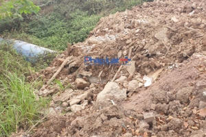 Yêu cầu Công ty TNHH Xây dựng Tân Thịnh báo cáo vụ đổ thải trộm