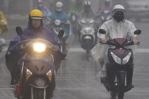 Dự báo thời tiết hai ngày cuối tuần có mưa nhỏ, sường mù bao phủ nhiều nơi