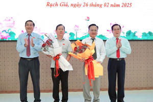 Kiên Giang: Ông Bùi Phước Châu giữ chức Chủ tịch UBND TP Rạch Giá