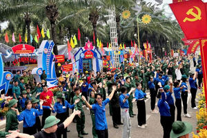 Rộn ràng Ngày hội Tòng quân năm 2025 tại tỉnh Bà Rịa - Vũng Tàu Rộn ràng Ngày hội Tòng quân năm 2025 tại tỉnh Bà Rịa - Vũng Tàu