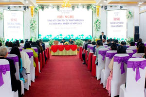 Năm 2024, Sở Tư pháp Nghệ An tiếp nhận hơn 58 nghìn hồ sơ